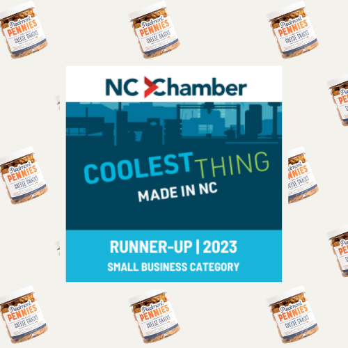 Coolest thing in NC Piedmont Pennies cheese snacks runner up 2023